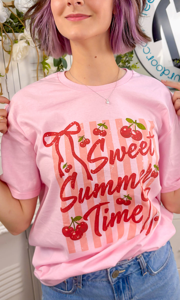 Sweet Summer Time Graphic T-Shirt