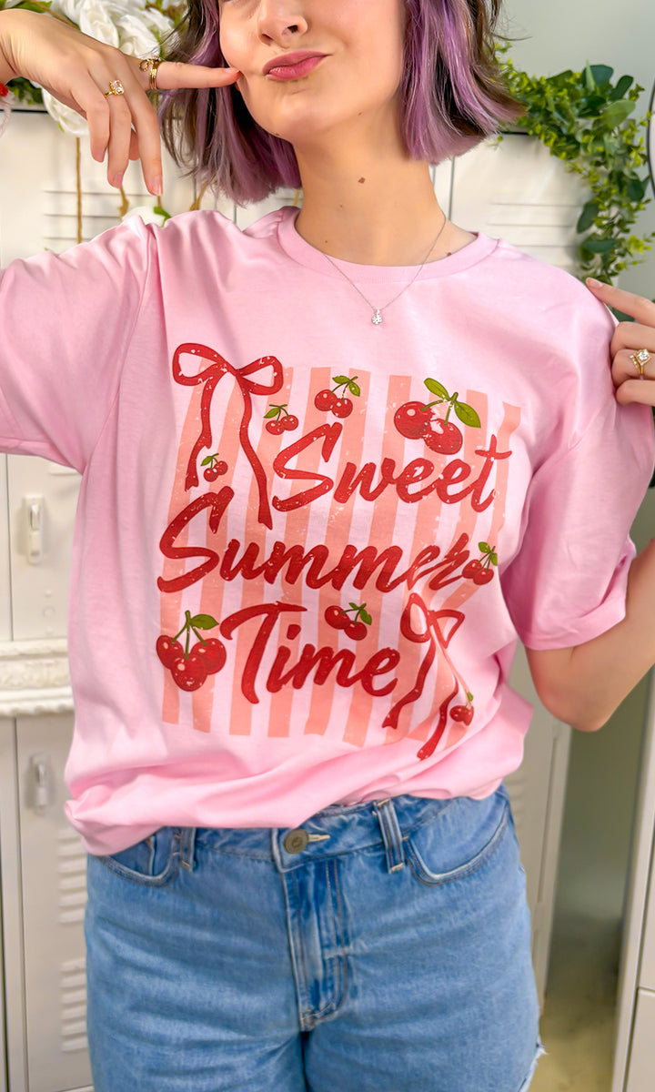 Sweet Summer Time Graphic T-Shirt
