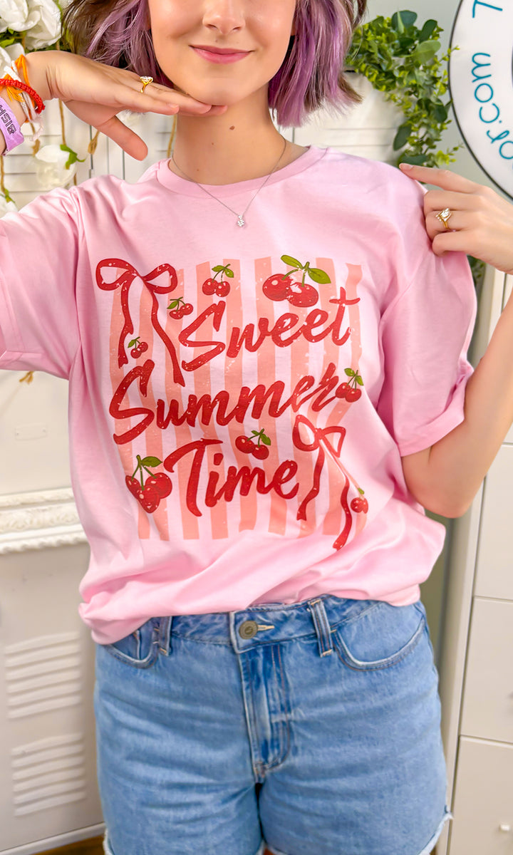Sweet Summer Time Graphic T-Shirt