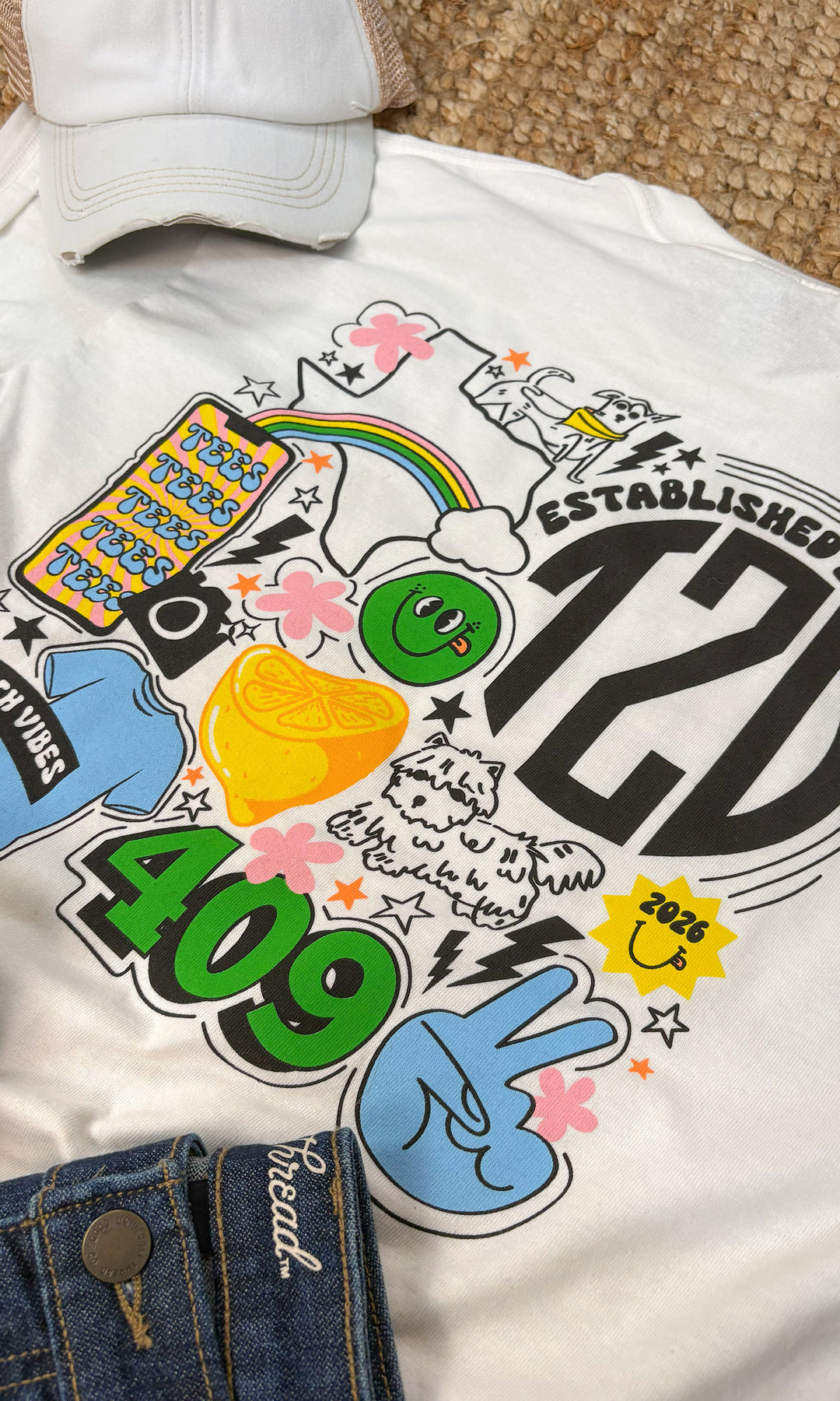 T2D 409 vibe Graphic T-shirt
