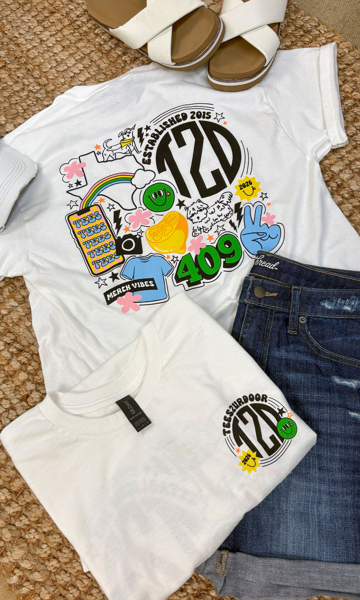 T2D 409 vibe Graphic T-shirt