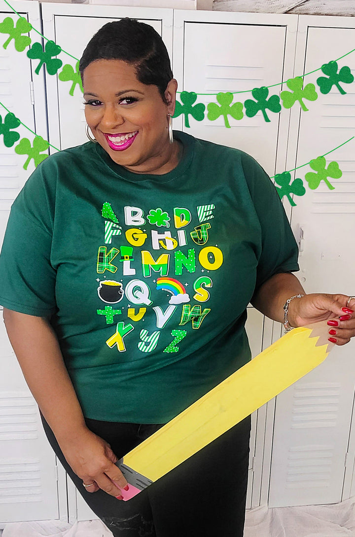 T2D Alphabet St Patrick&