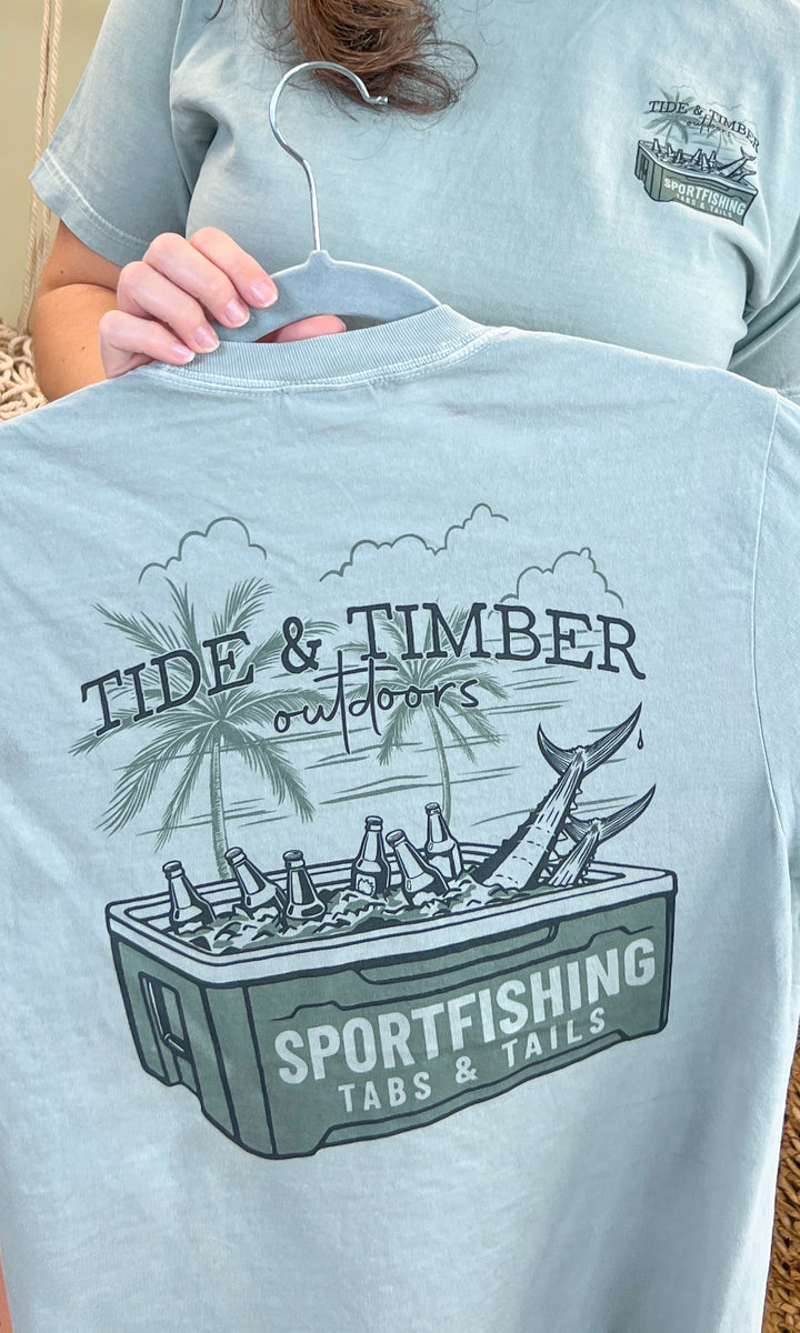 Tabs &amp; Tails Comfort Color Graphic T-Shirt