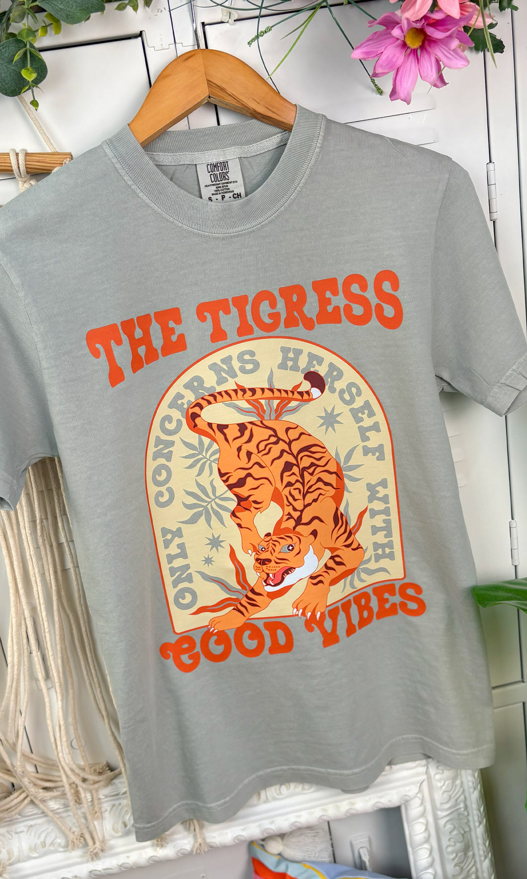 The Tigress Graphic Comfort Color T-Shirt