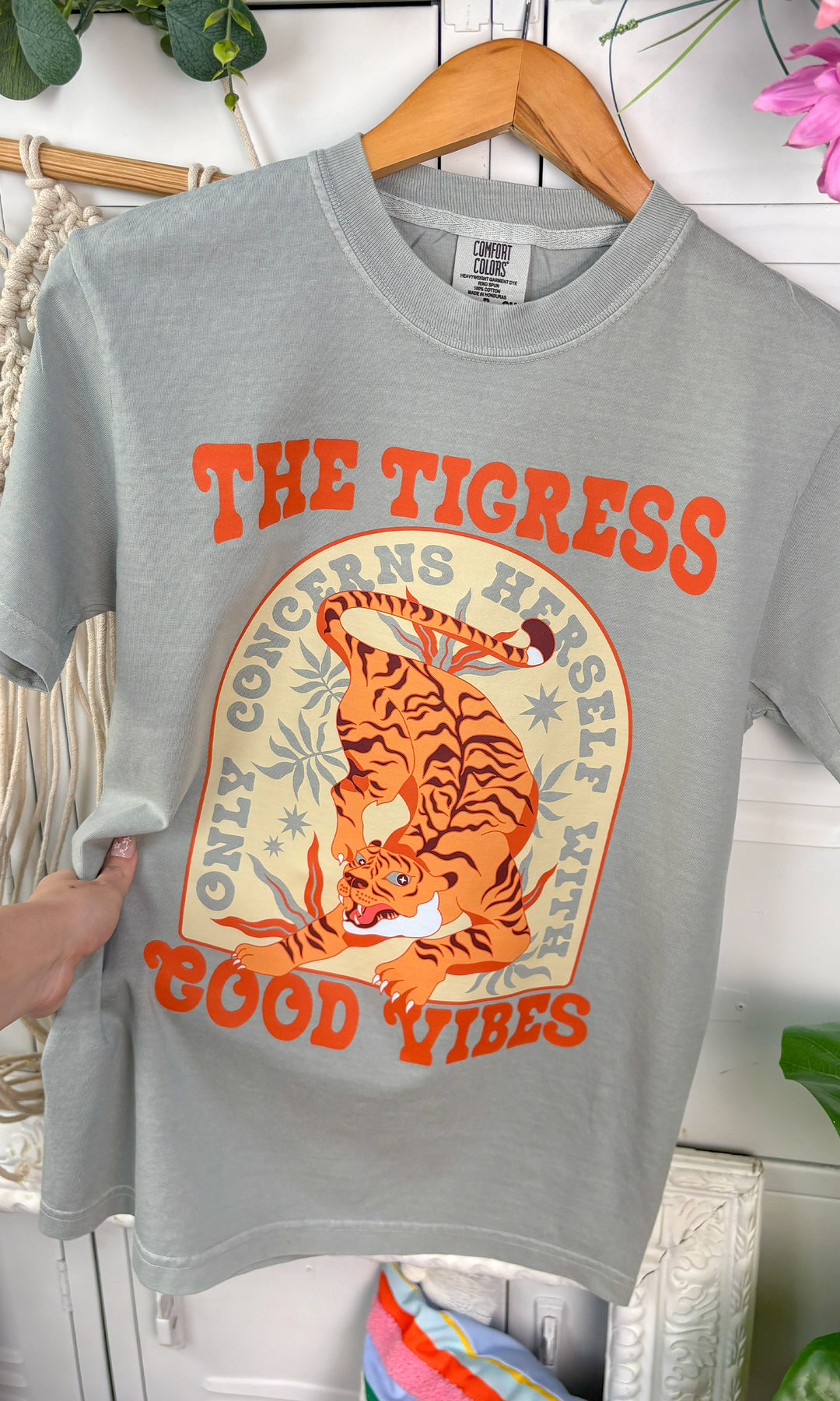 The Tigress Graphic Comfort Color T-Shirt