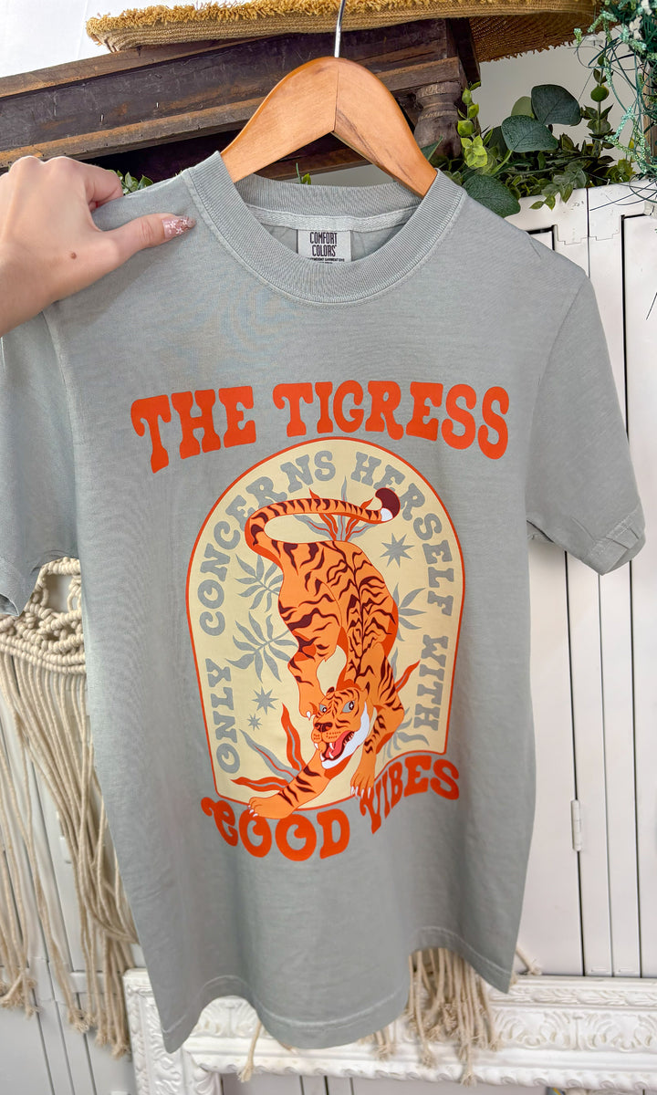The Tigress Graphic Comfort Color T-Shirt