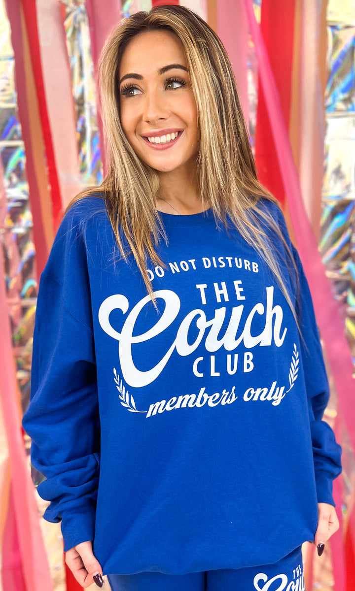 Do Not Disturb The Couch Club Graphic Sweatshirt
