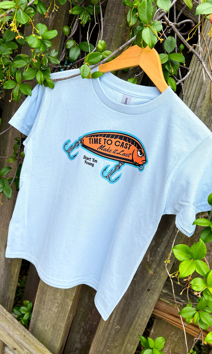 Time To Cast Youth Graphic T-Shirt