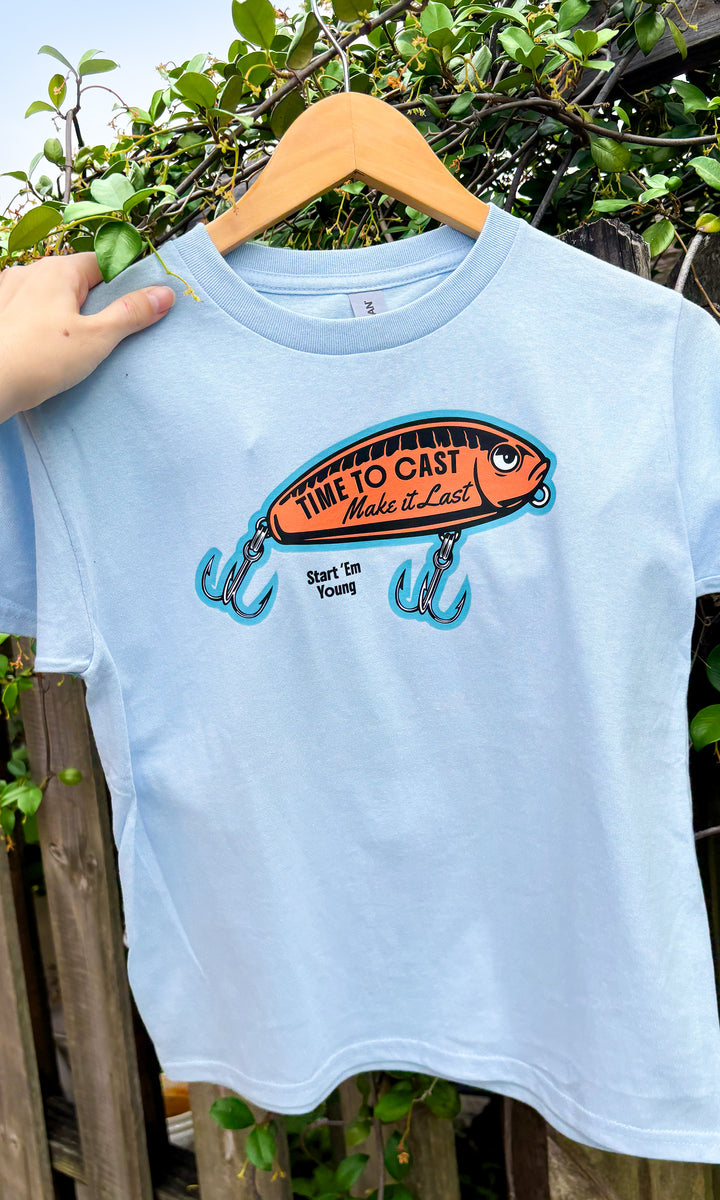 Time To Cast Youth Graphic T-Shirt