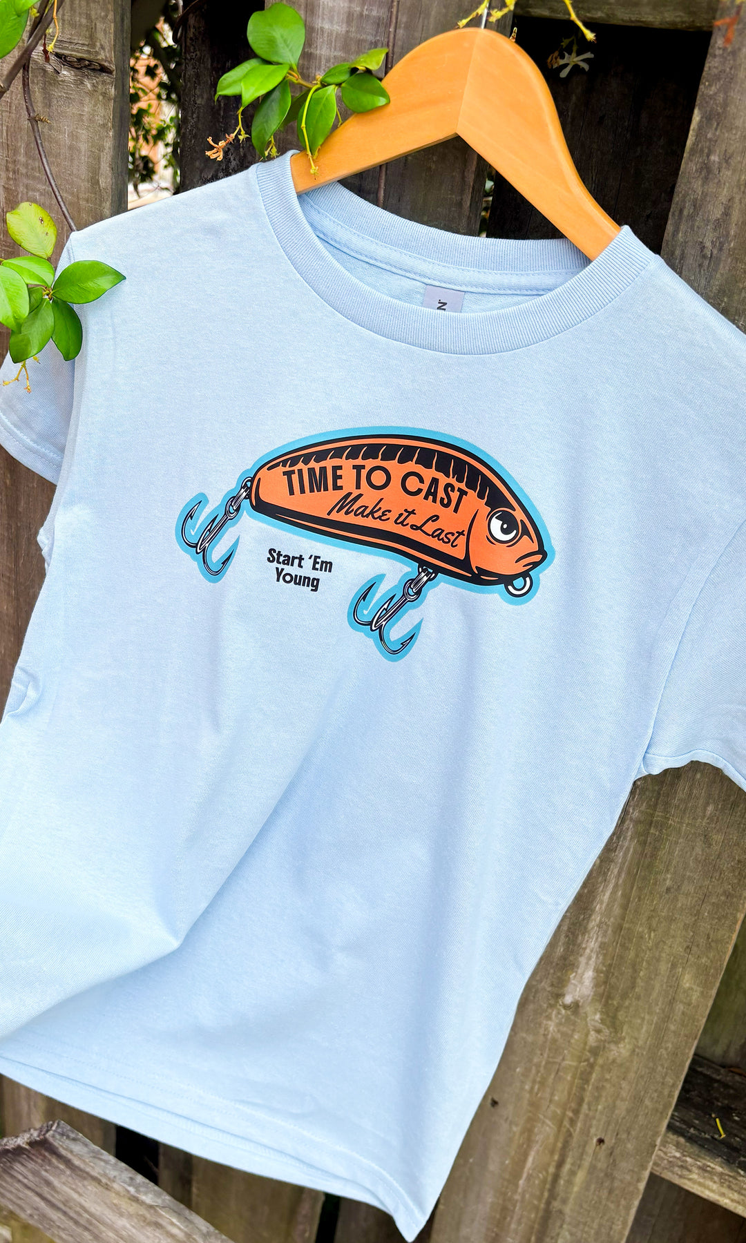 Time To Cast Youth Graphic T-Shirt