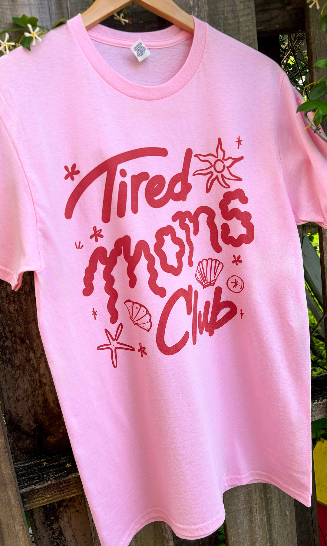 Tired MOMS Club Graphic T-Shirt