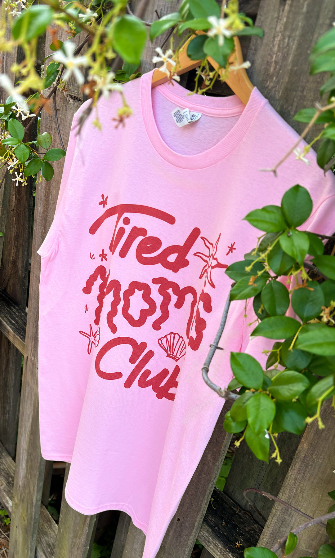 Tired MOMS Club Graphic T-Shirt