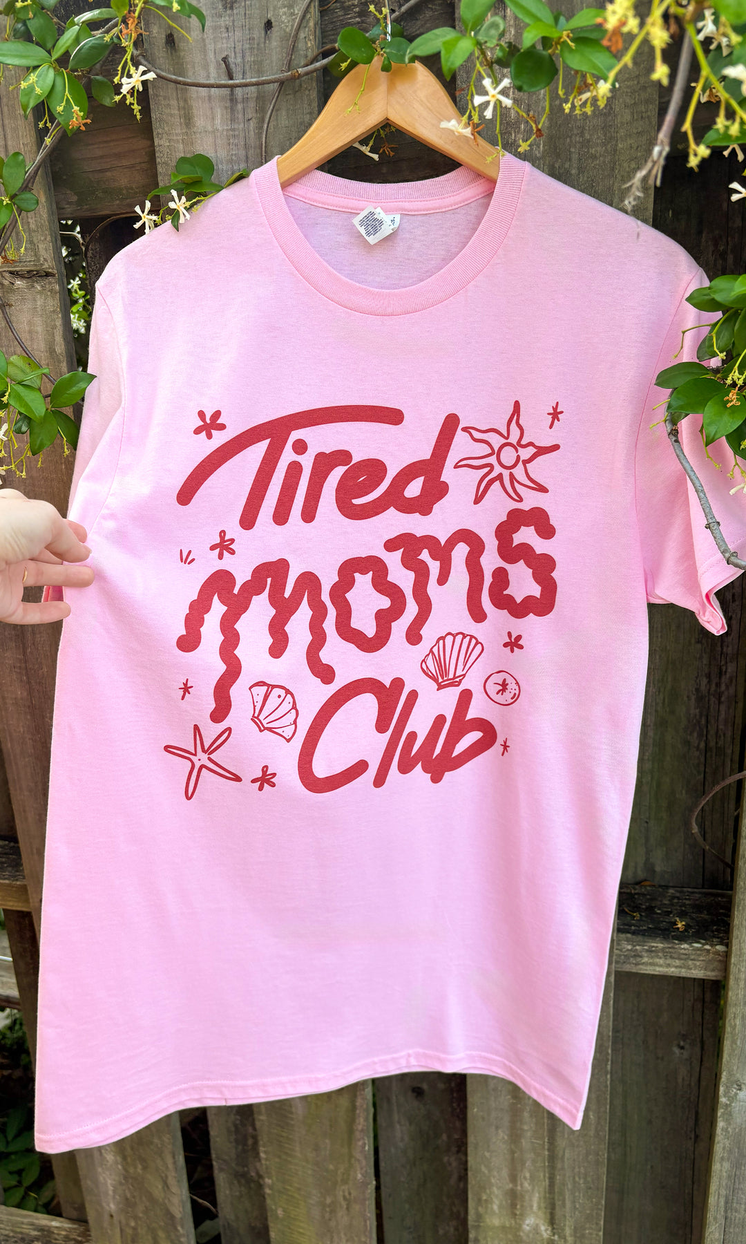 Tired MOMS Club Graphic T-Shirt