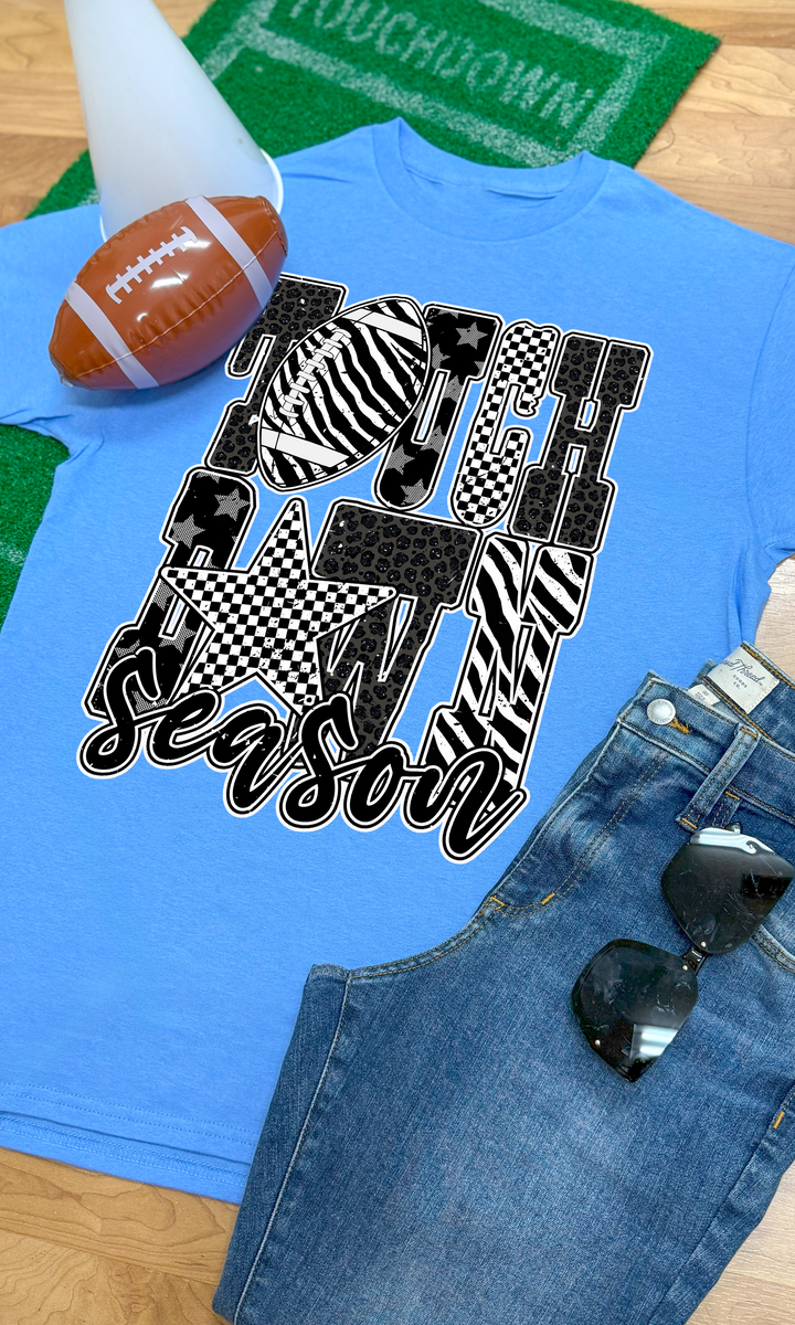 Touchdown Season Football Graphic T-Shirt