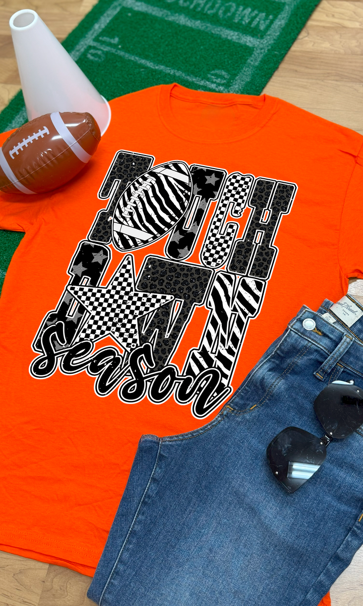 Touchdown Season Football Graphic T-Shirt