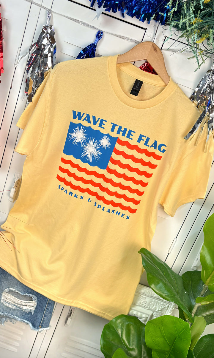 Wave The Flag Graphic T-Shirt