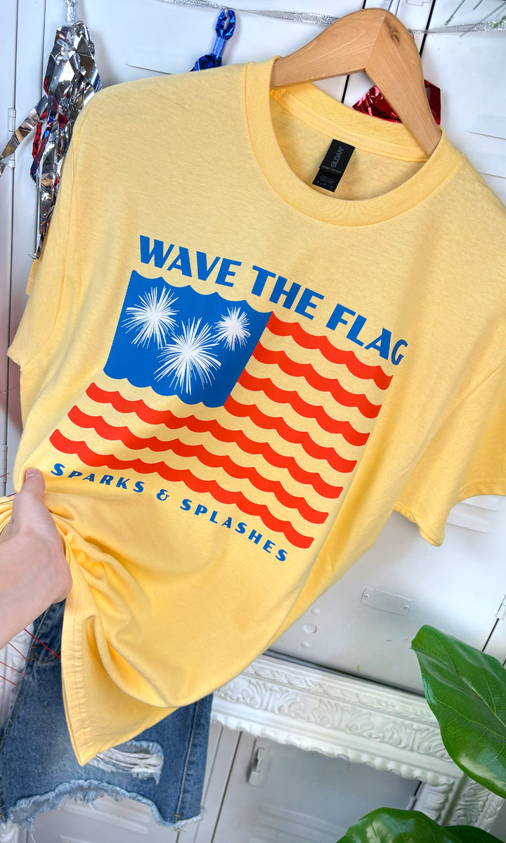 Wave The Flag Graphic T-Shirt