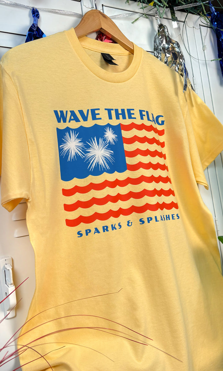 Wave The Flag Graphic T-Shirt