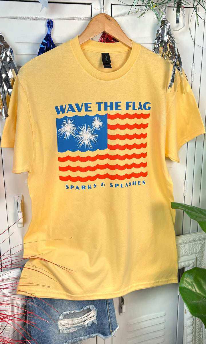 Wave The Flag Graphic T-Shirt