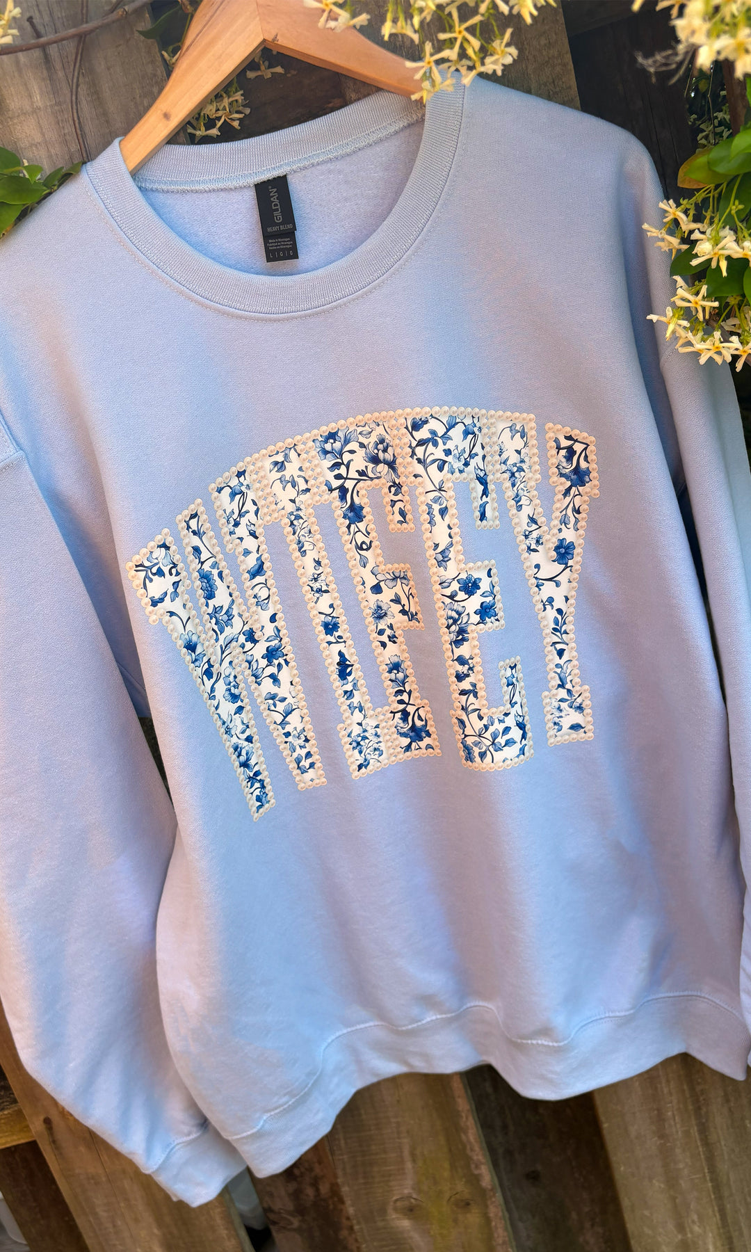 Wifey Pearl Graphic Sweatshirt