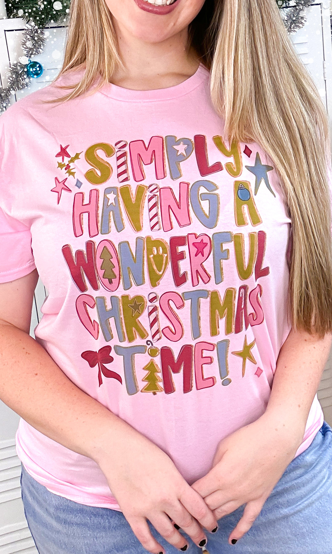 Wonderful Christmas Time Graphic T-Shirt