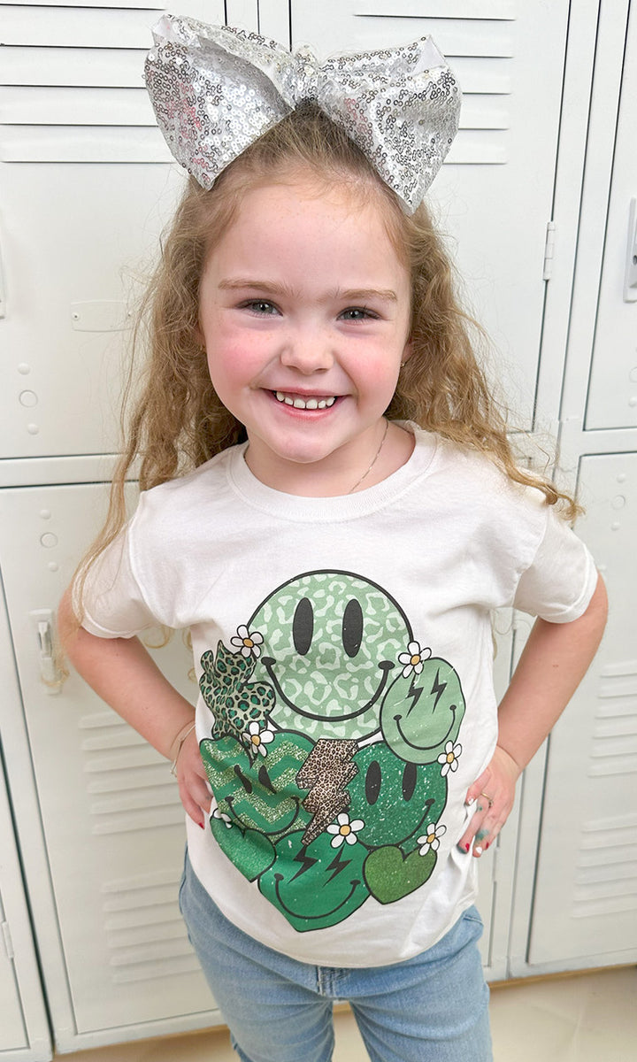 St. Patrick’s Vibes Youth Graphic T-Shirt