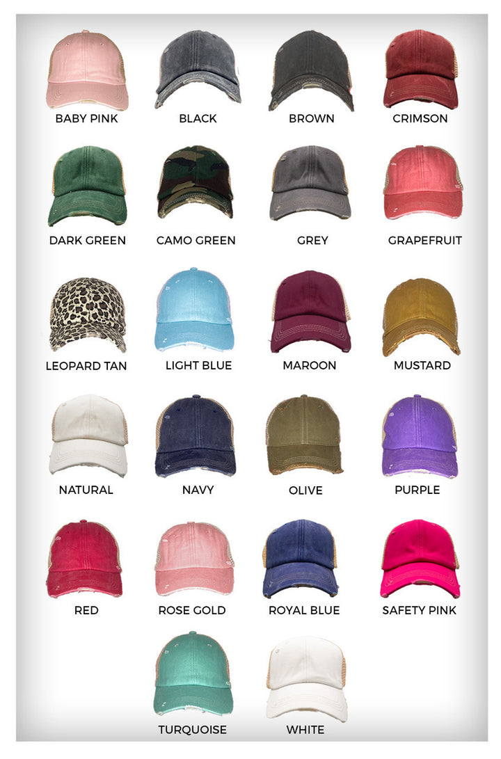 Leopard Ideal Chenille Monogram Hat