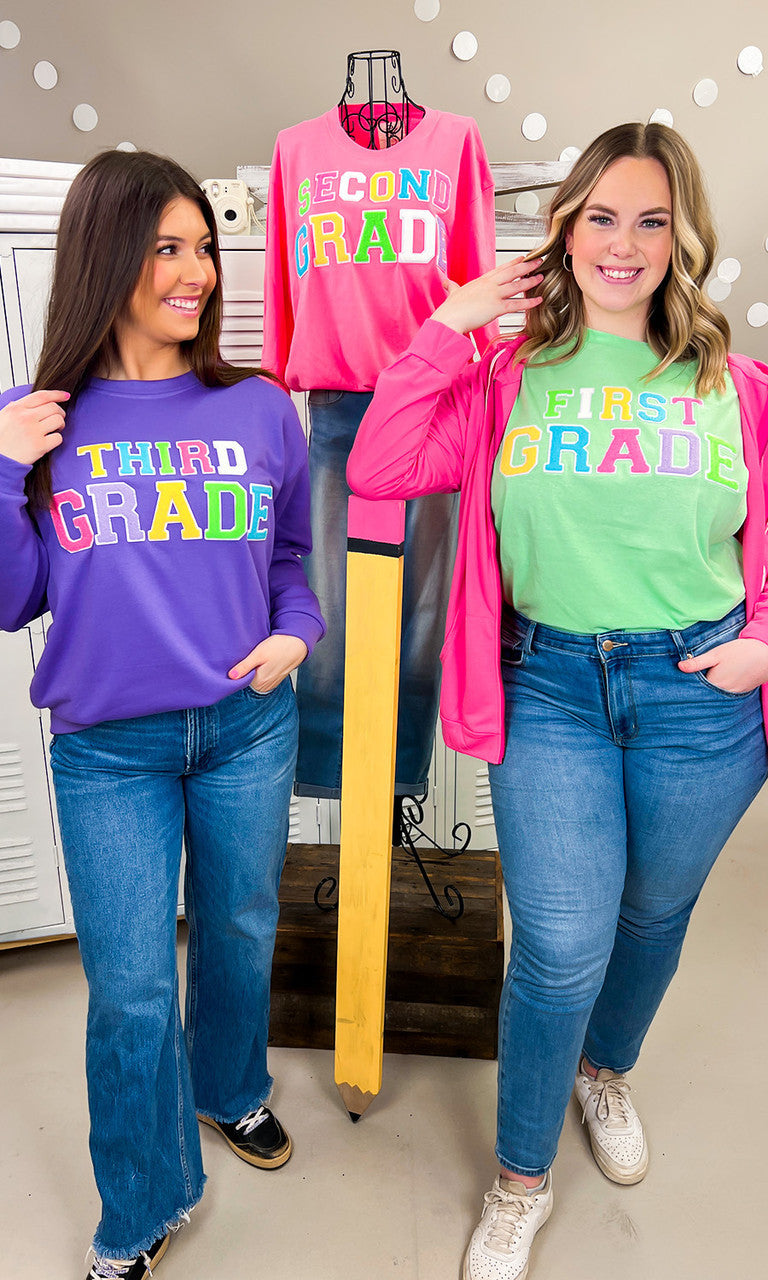 Soft Chenille Grade Level T-Shirt