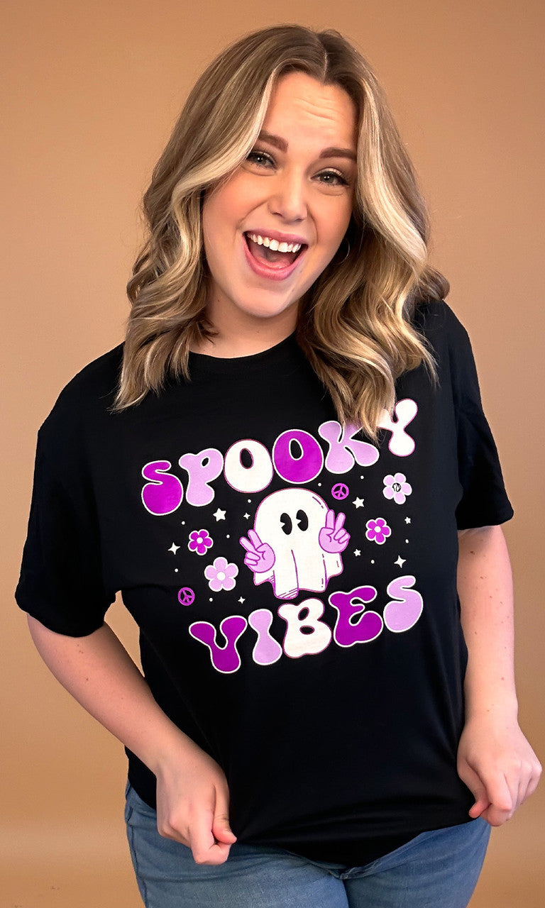 T2D Spooky Vibes Halloween Graphic T-Shirt