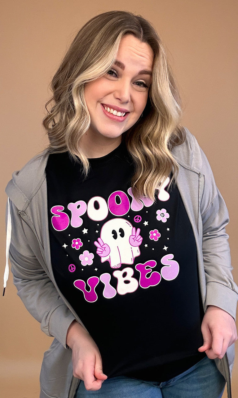 T2D Spooky Vibes Halloween Graphic T-Shirt