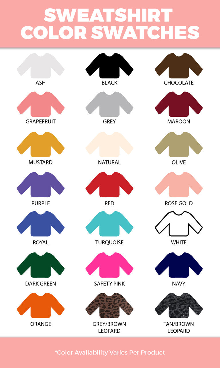 Soft Chenille Be Hoppy Easter Adult Sweatshirt