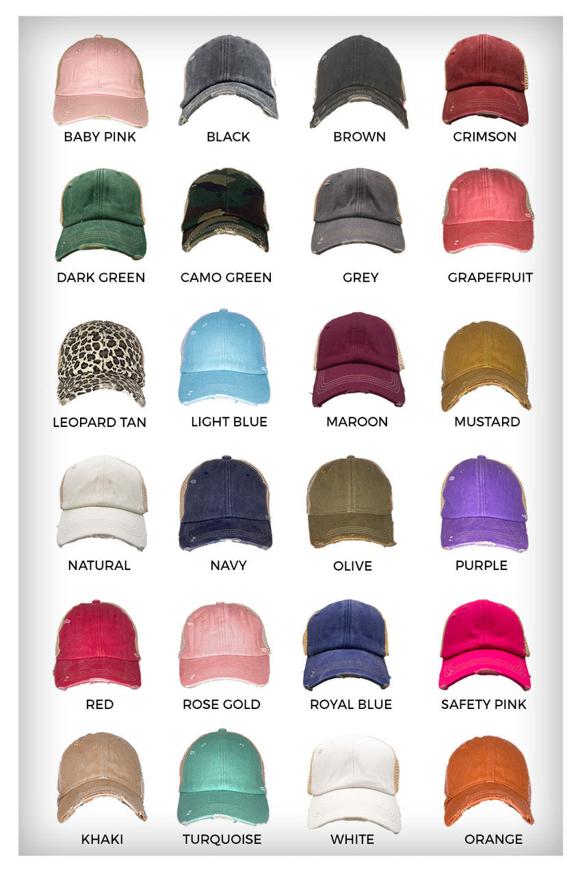 Soft Chenille State Vintage Hat