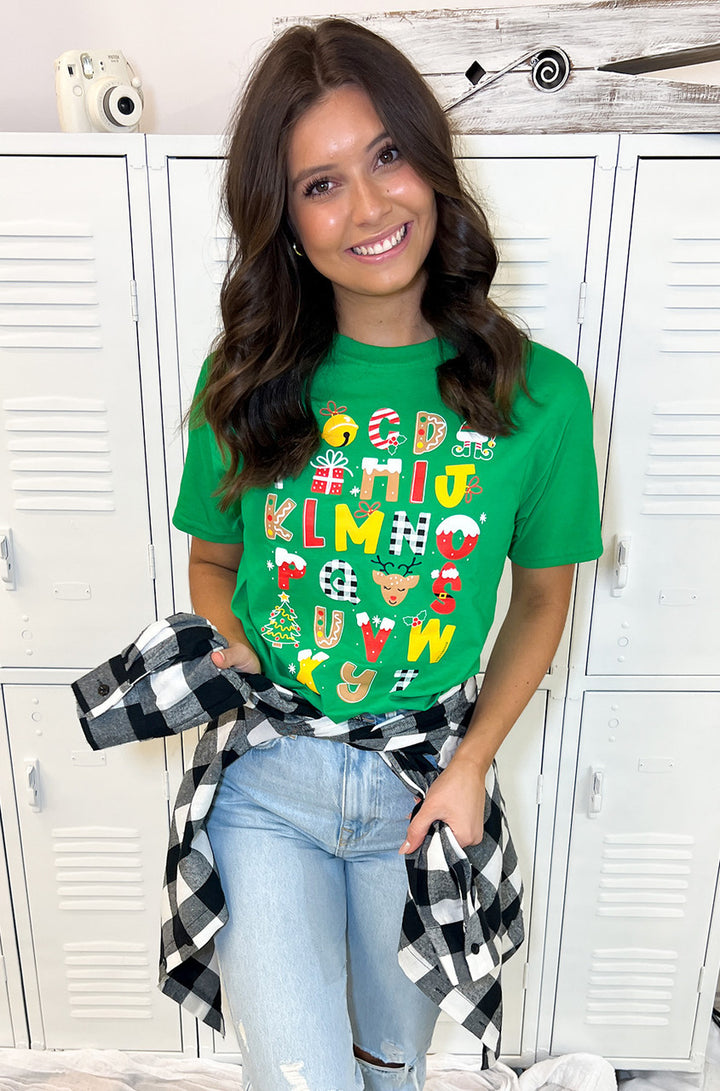 T2D Alphabet Christmas T-Shirt