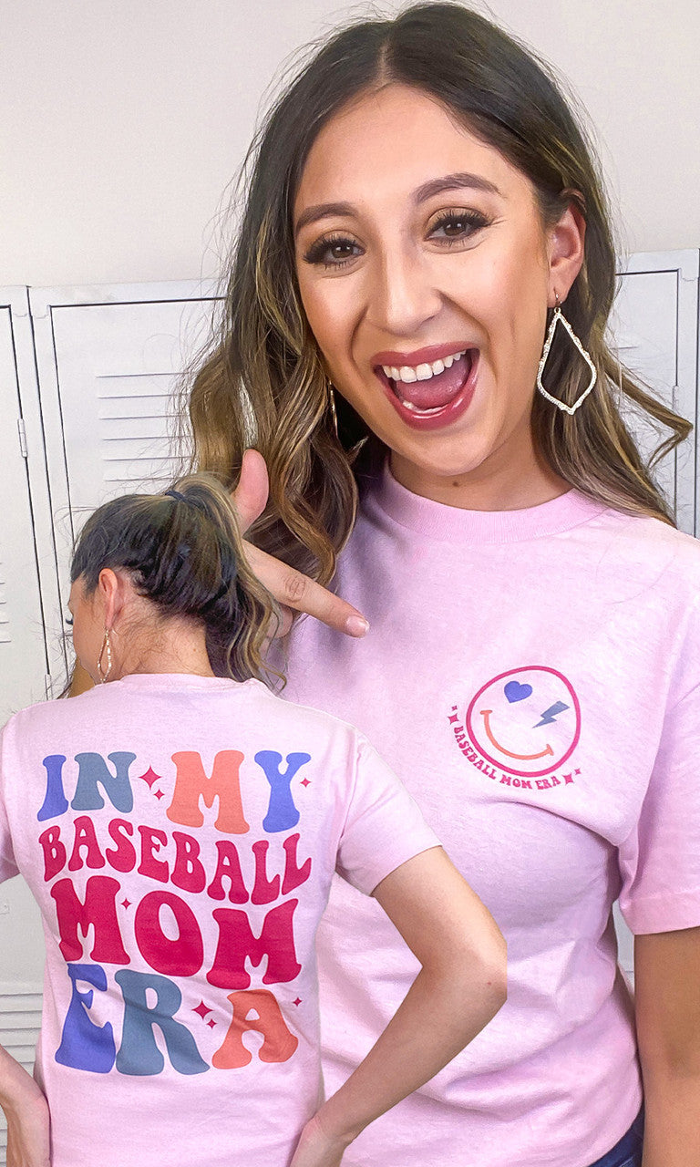 In My Baseball Mom Era Graphic T-Shirt – Tees2urdoor
