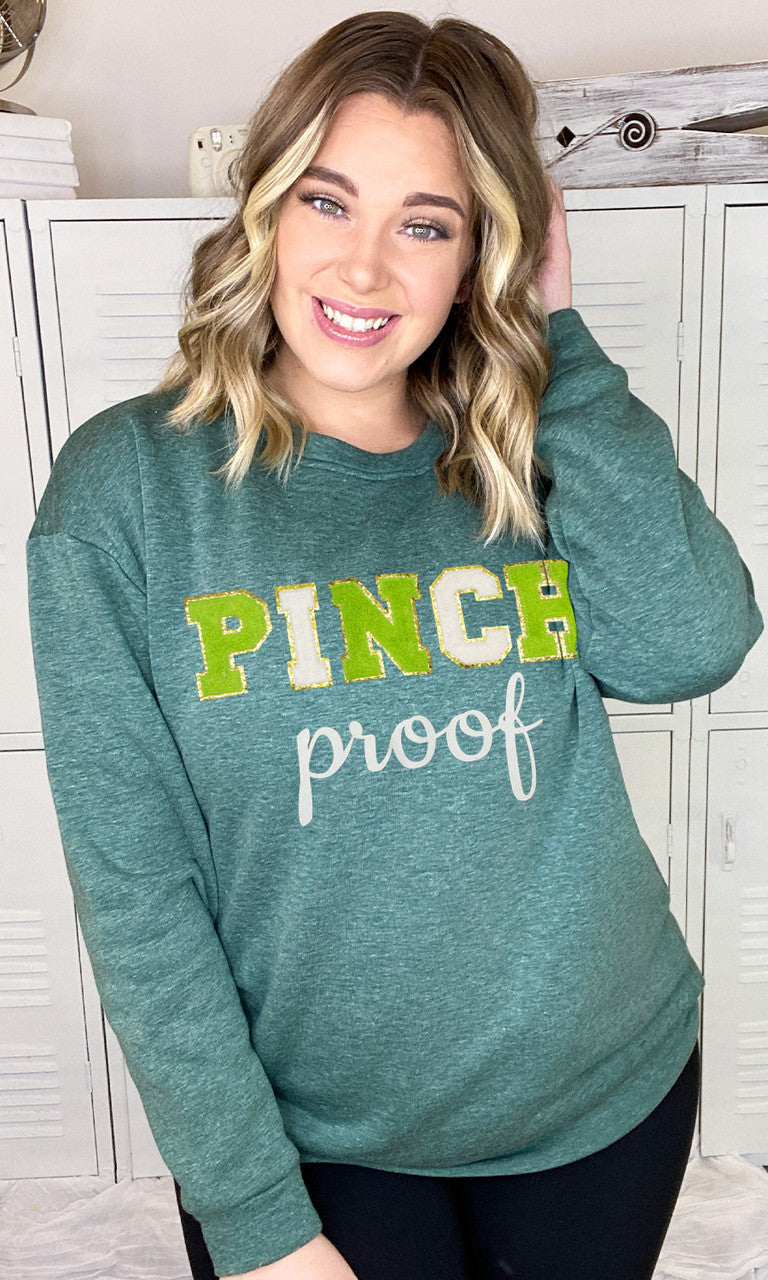 Pinch Proof Ideal Chenille Sweatshirt