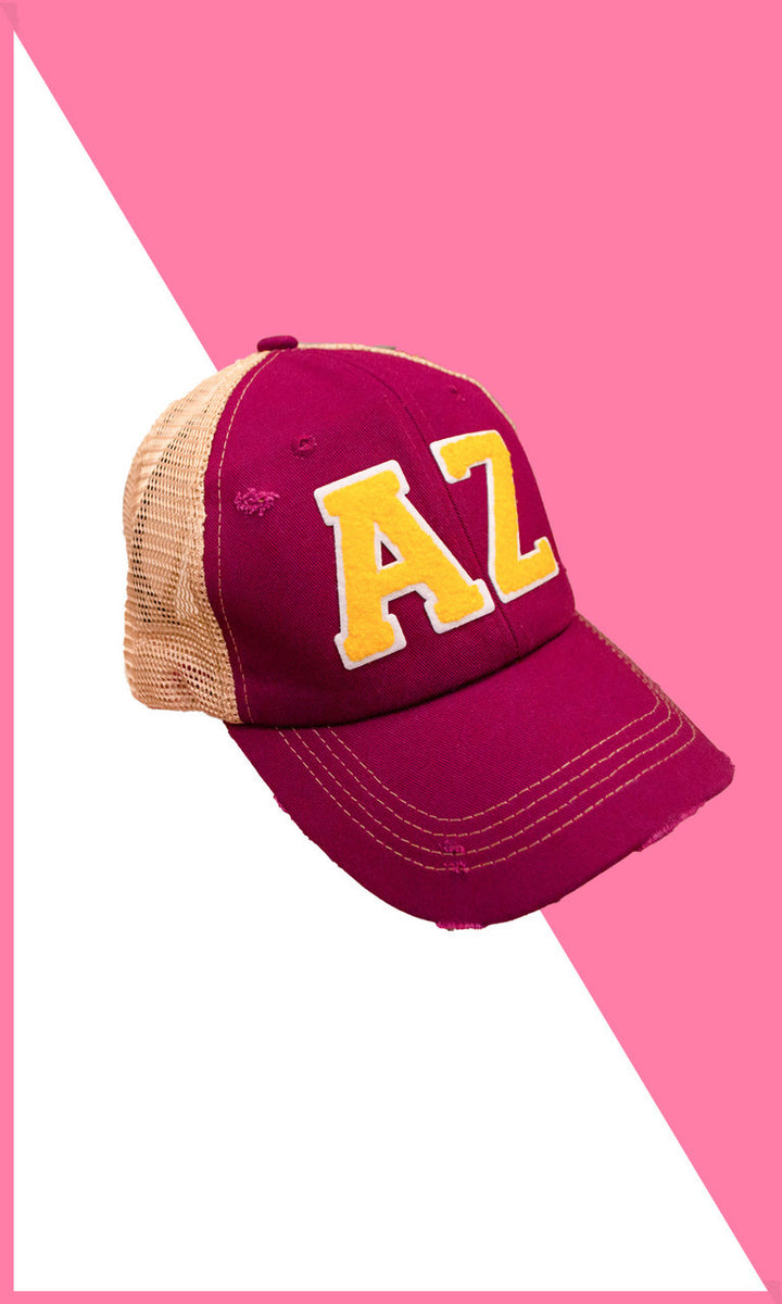 Soft Chenille State Vintage Hat