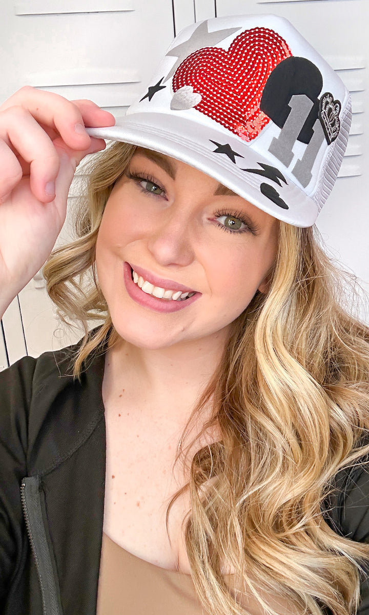 Number Patch Trucker Hat