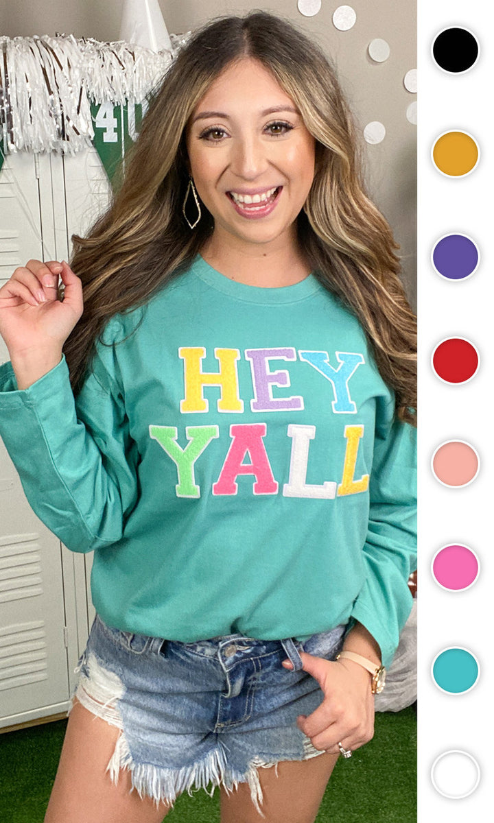 Soft Chenille Hey Y&