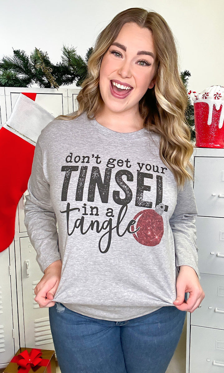 Don’t get your Tinsel in a Tangle Boyfriend Long Sleeve