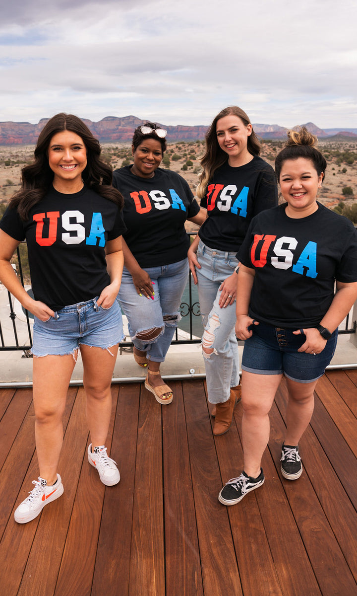 Collegiate USA Graphic T-Shirt
