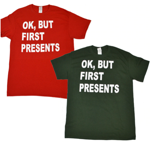 First the Presents Short-sleeve Tees