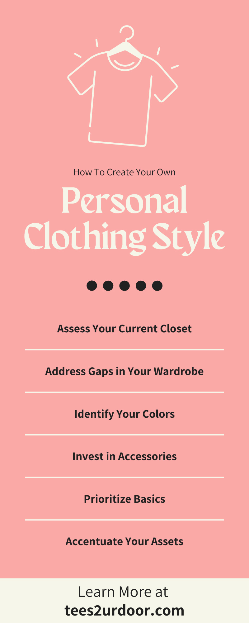 How To Create Your Own Personal Clothing Style - Tees2urdoor