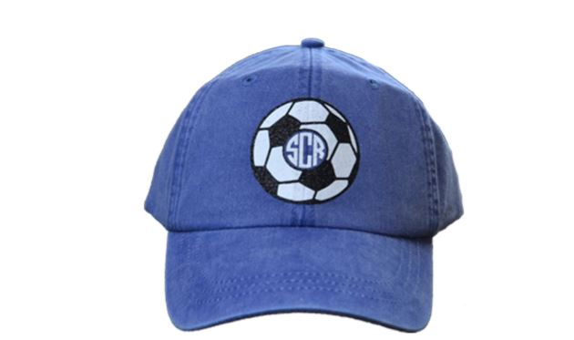 Pigment Dyed Monogram Sport Hat Soccer