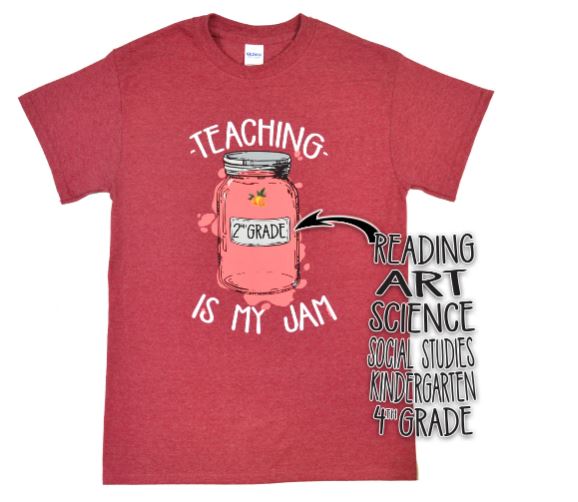 Teaching is my Jam T-Shirt 